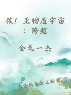 弦！正物质宇宙：跨越