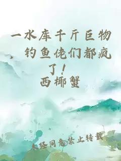 一水库千斤巨物，钓鱼佬们都疯了！