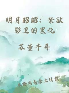 明月昭昭：禁欲影卫的黑化