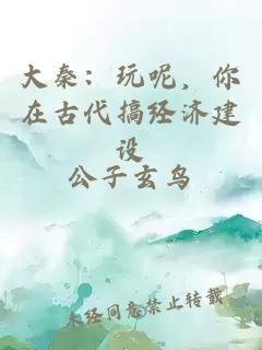 大秦:玩呢,你在古代搞经济建设